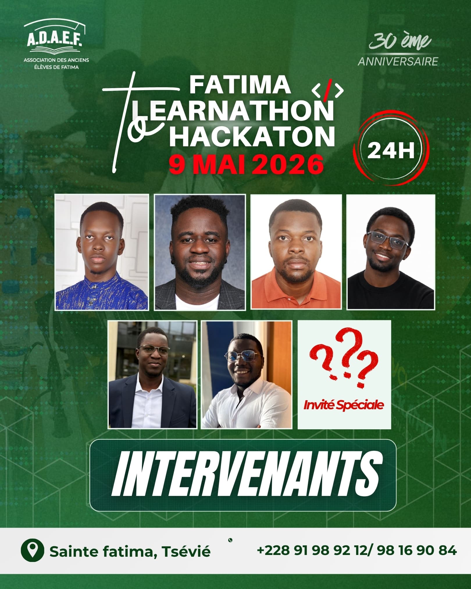 Fatima Learnathon Hackathon - Intervenants